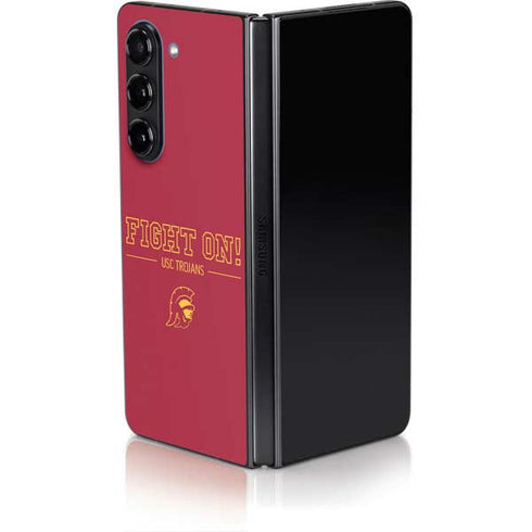 University of Southern California Fight On Galaxy Z Fold5 5G Skin